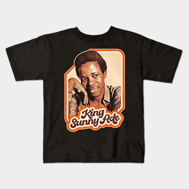 King Sunny Ade Kids T-Shirt by darklordpug